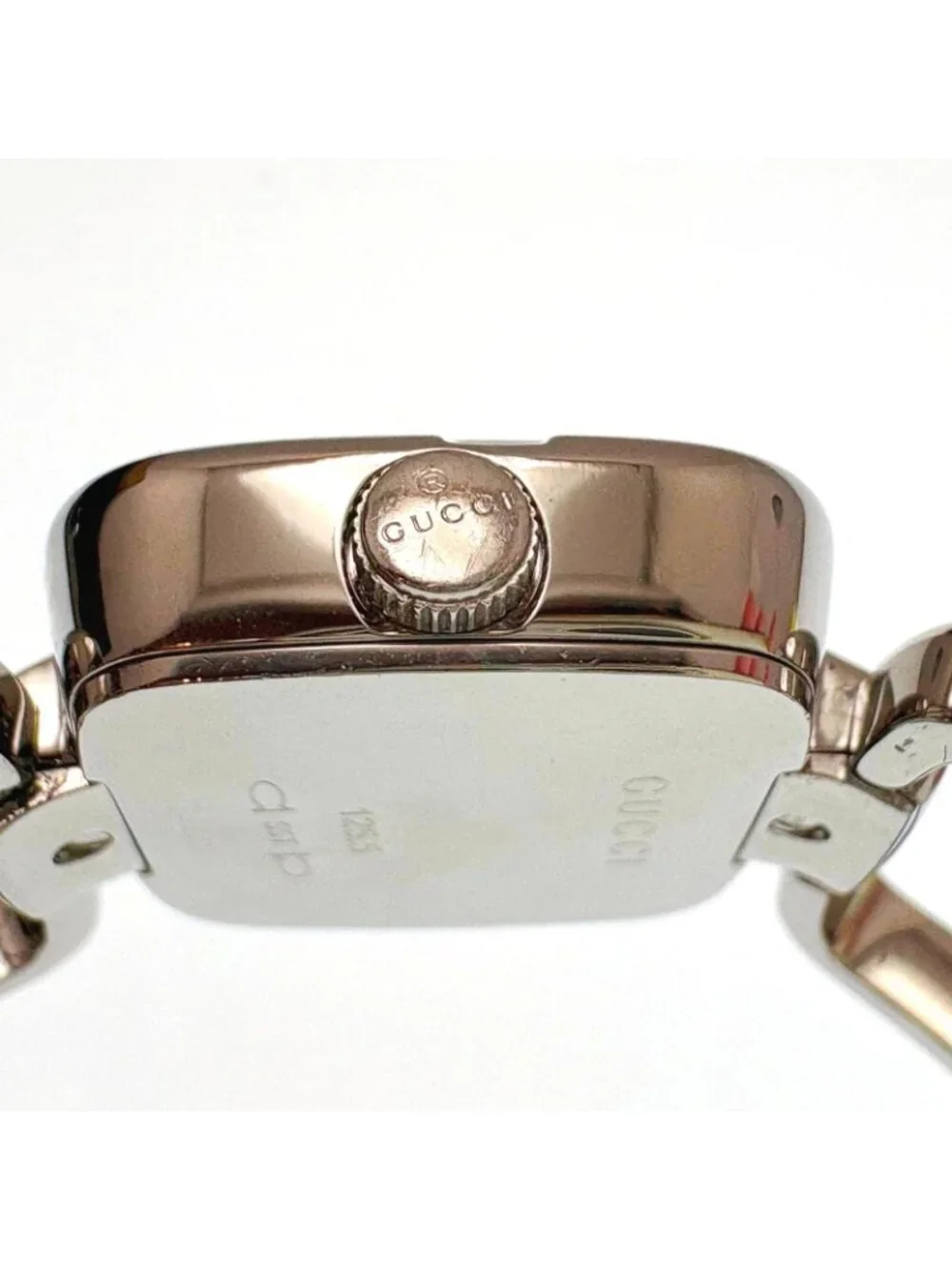 Gucci G-Collection Watch Stainless Steel Brown Dial Quartz